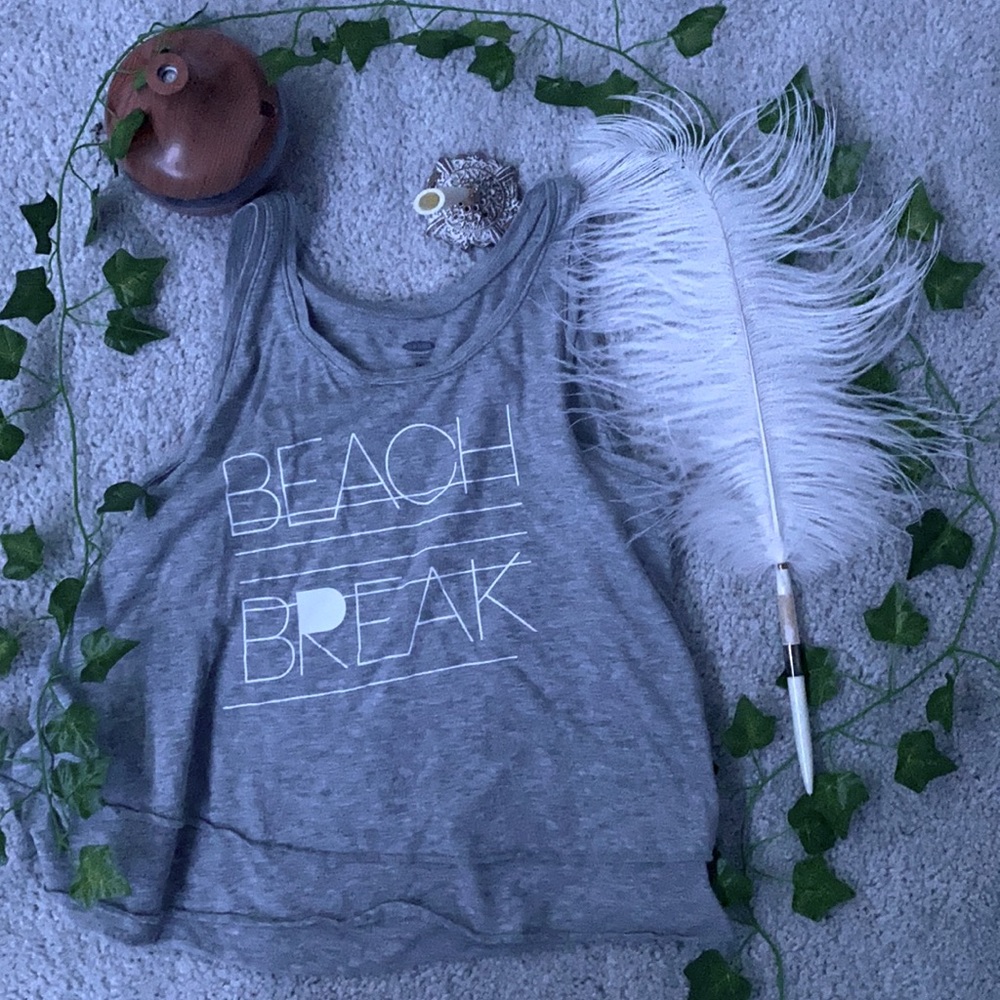 “Beach break” crop top